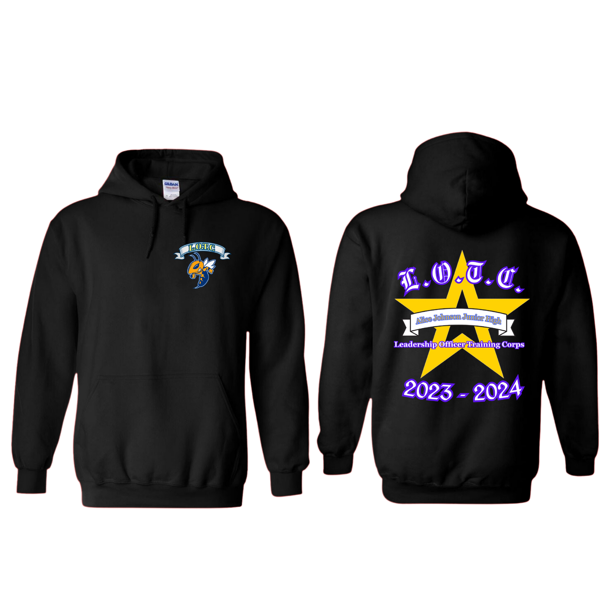 AJJH LOTC Black Hoodie