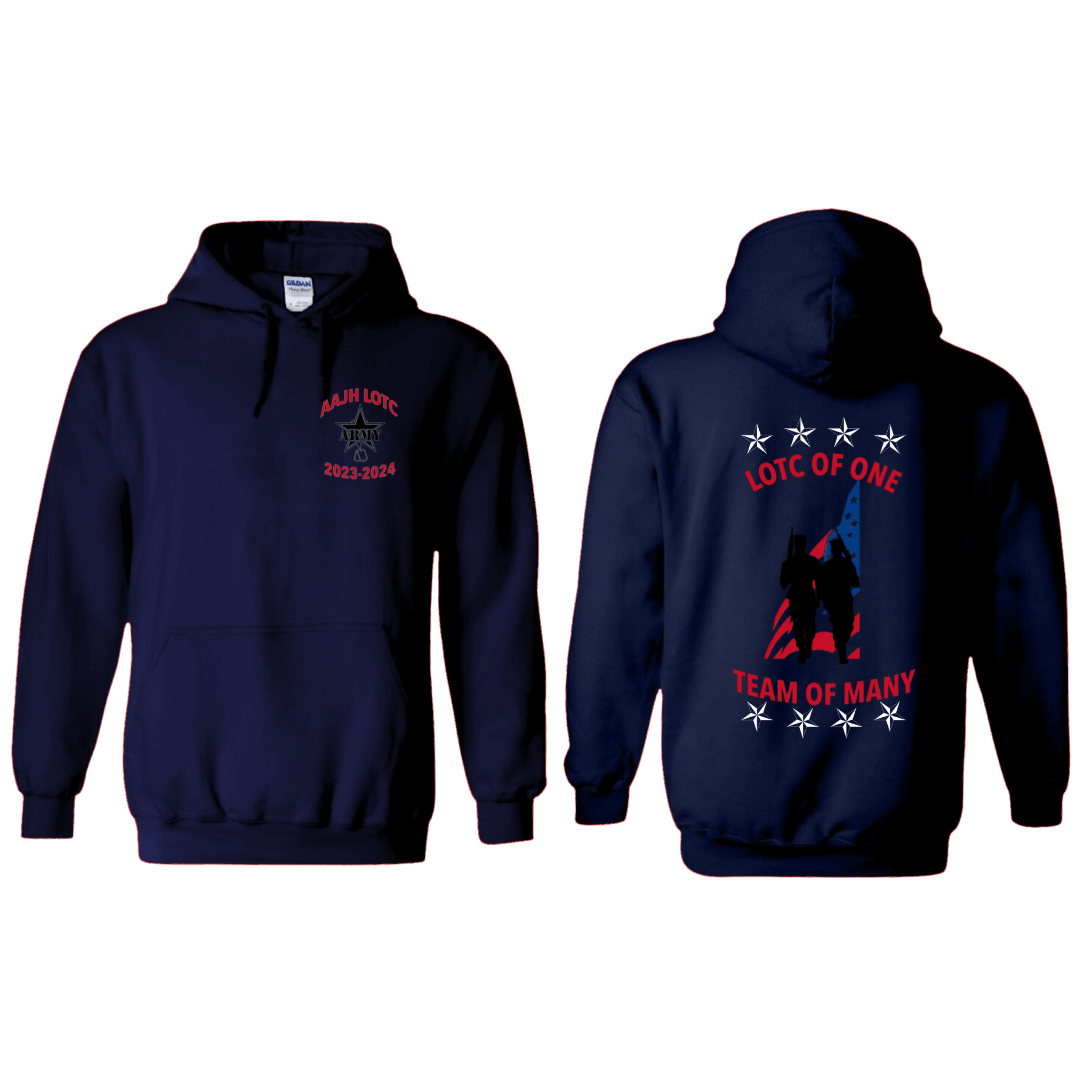 AAJH LOTC Blue Hoodie