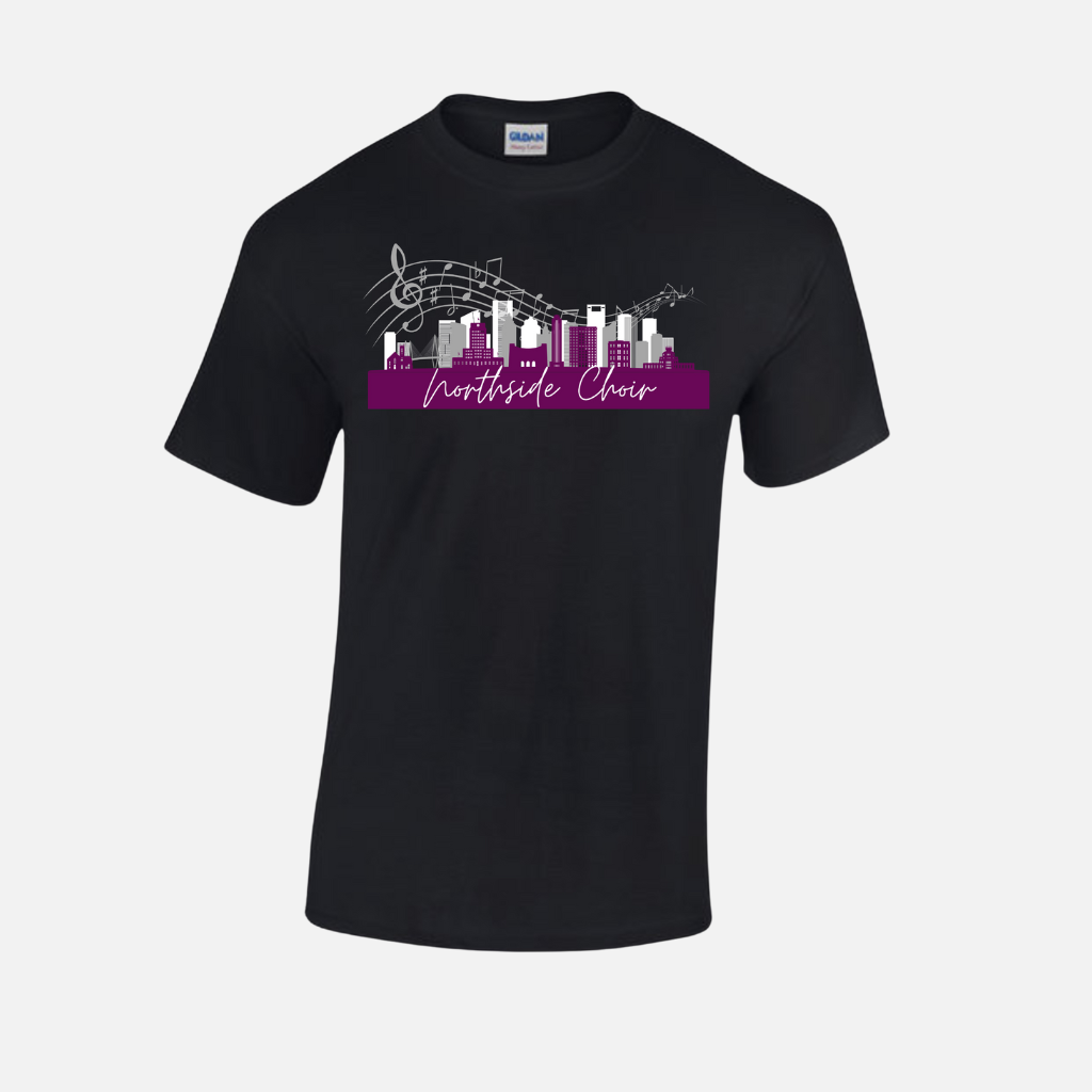 Northside Choir T Shirt - Black